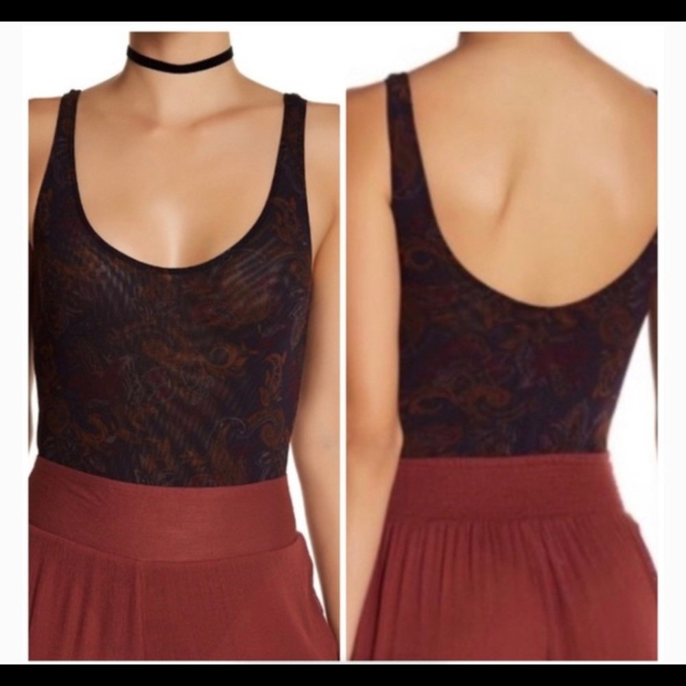 Free People bodysuit NWT